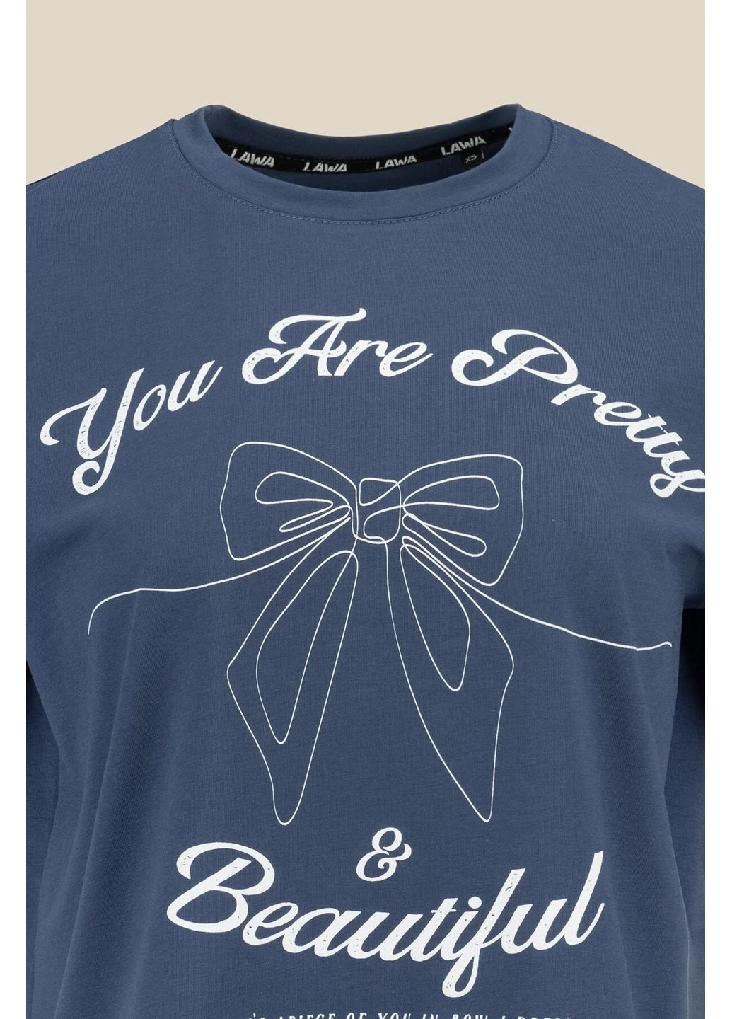 Футболка з принтом YoU are pretty жіноча P-WB02395 XL shop (2000999173509) shop (2000999173509) LAWA - (334010937)