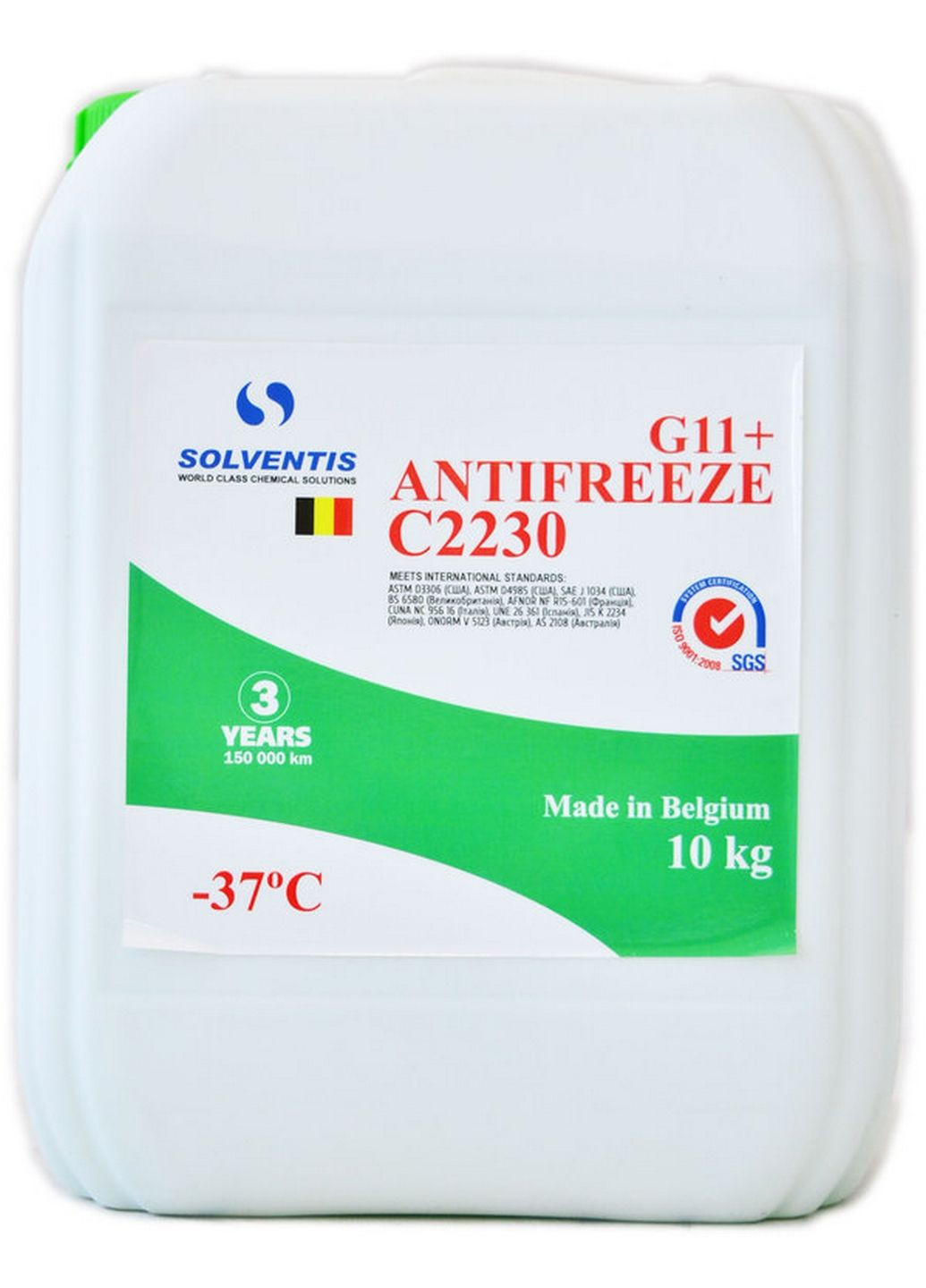 Охлаждающая жидкость 10 л -37°с антифриз g11+ No Brand (282592706)