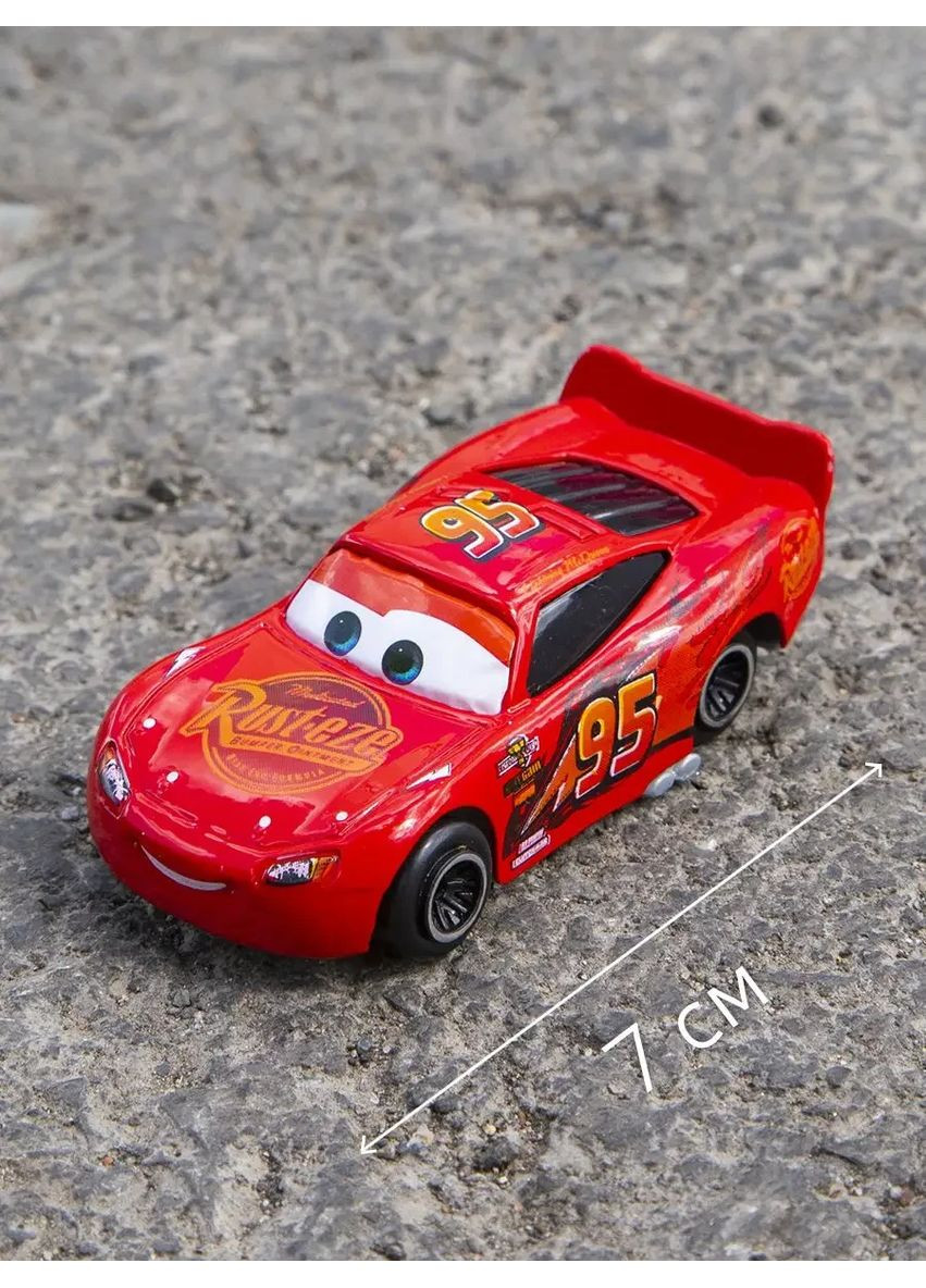 Игрушечные машинки набор 7 штук Тачки, детские машинки из мультфильма Тачки для мальчиков No Brand (361669599)