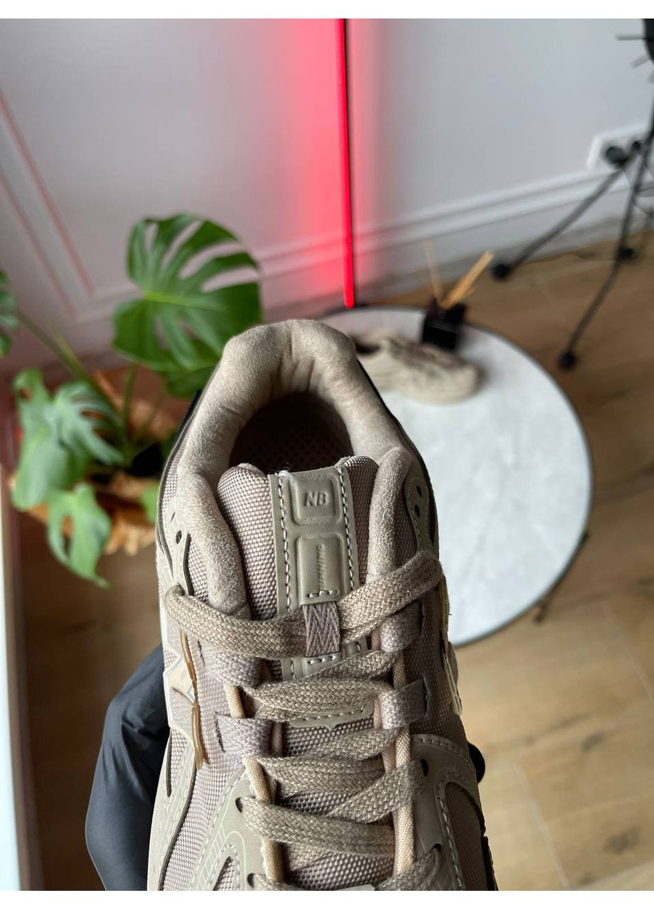 Бежевые демисезонные кроссовки мужские и женские new balance 1906r cordura beige | нью беланс 1906r бежевые No Brand