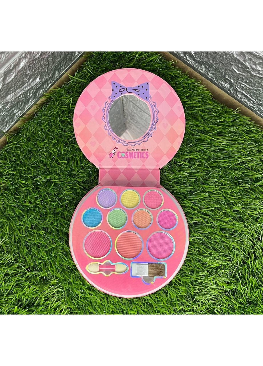 Набір дитячої косметики палетка тіней, рум'яні 10 Відтінків No Brand (369976489)