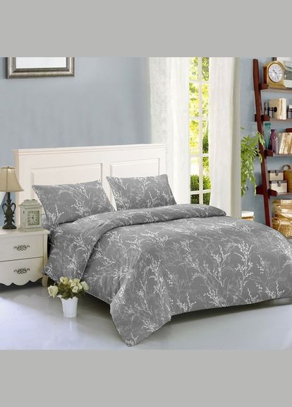 Комплект постельного белья Евро Branch Grey Soho (306714066)