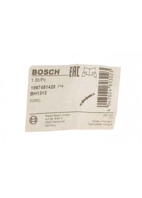 Шланг гальмівний (передній) Ford Mondeo/S-Max/Volvo S60/V60/V70 /XC70 1.6-4.4 06- (L=392mm) 1 987 481 425 UA63 Bosch (366288446)