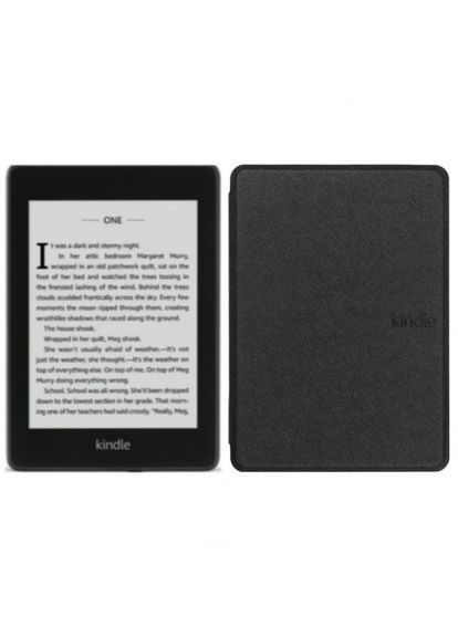 Електронна книга Kindle Paperwhite 10th Gen 8GB Refurbished Grade A + чорний чохол Amazon (370159491)