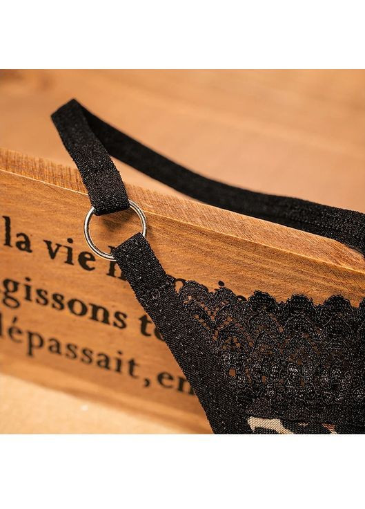 Женские стринги трусики леопардовые стринги на лямках комплект из 2 шт леопардовых трусов для девочек No Brand (365814696)