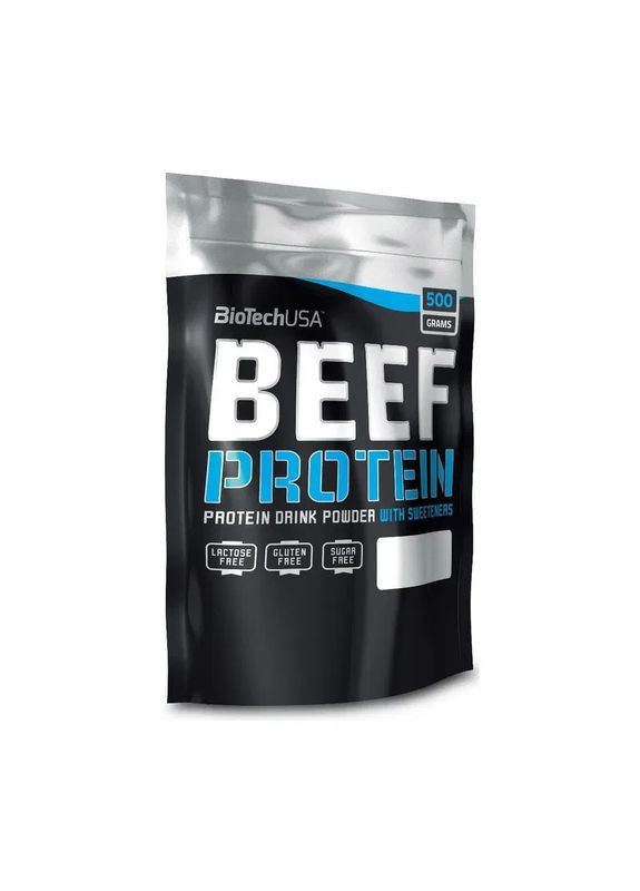 Безлактозный гидролизат говяжьего протеина "BEEF Protein", шоколад-кокос, 500 г Biotech (361116844)