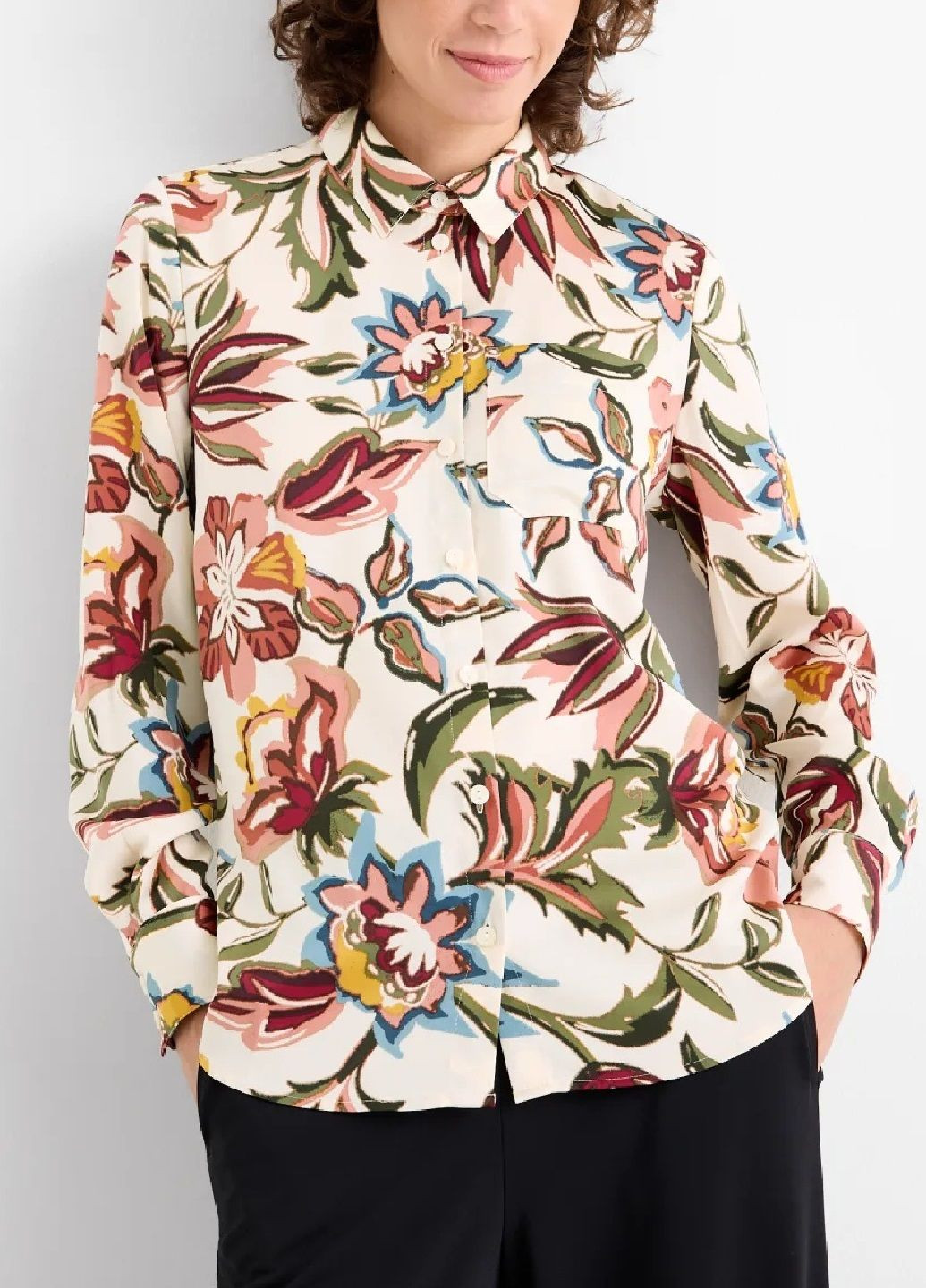 Молочная блуза C&A