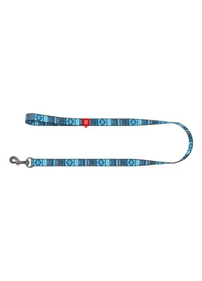 Поводок для собак Nylon "Этно " XS (5235) WAUDOG Nylon "Етно синій" XS (366487422)