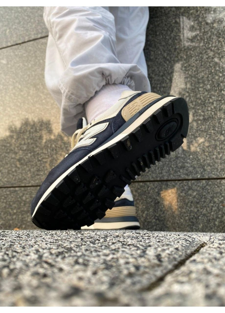 Білі Осінні кросівки чоловічі new balance 574 legacy blue white нью беланс 574 No Brand