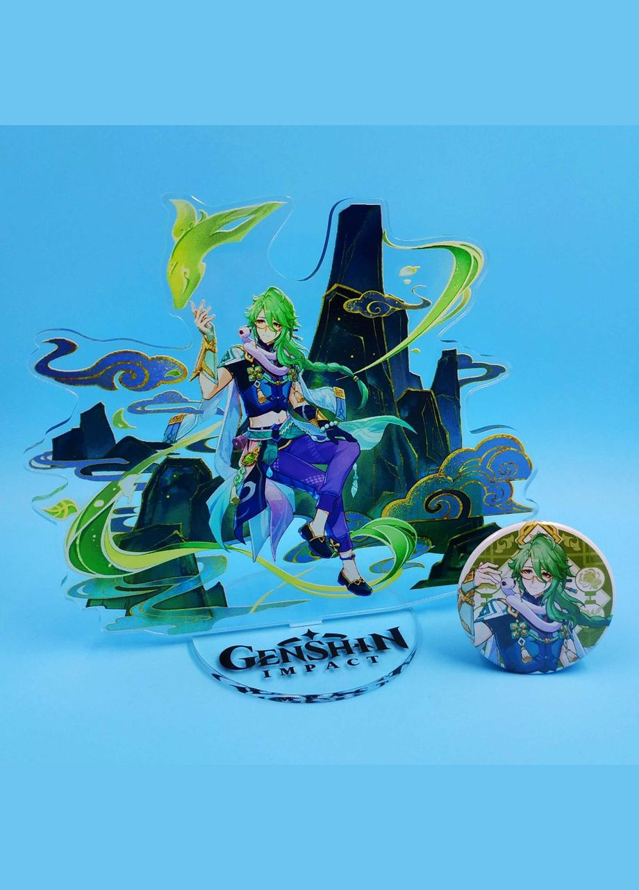 Акриловая фигурка Бай Чжу из Геншина Импакт / Genshin Impact No Brand (348358158)