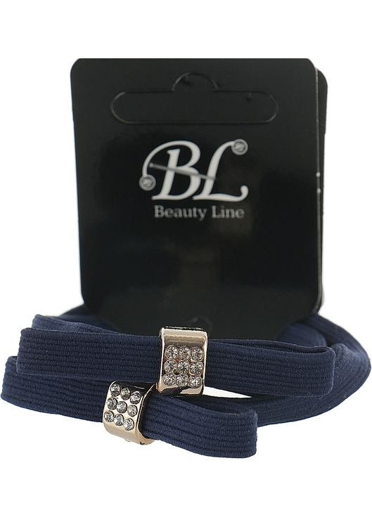 Набір резинок для волосся, 405017, темно-синій 2шт (1045433-27070070) Beauty Line (368626547)