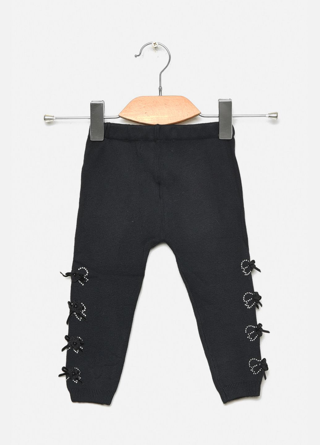Лосины детские демисезонные для девочки черного цвета Let's Shop (303189351)