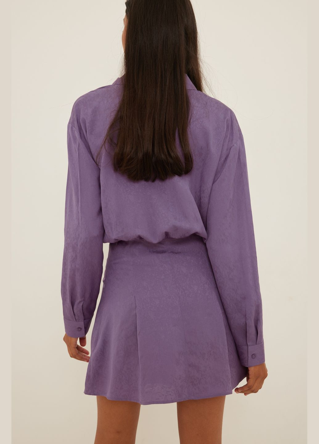 Фиолетовое платье демисезон,фиолетовый, NA-KD