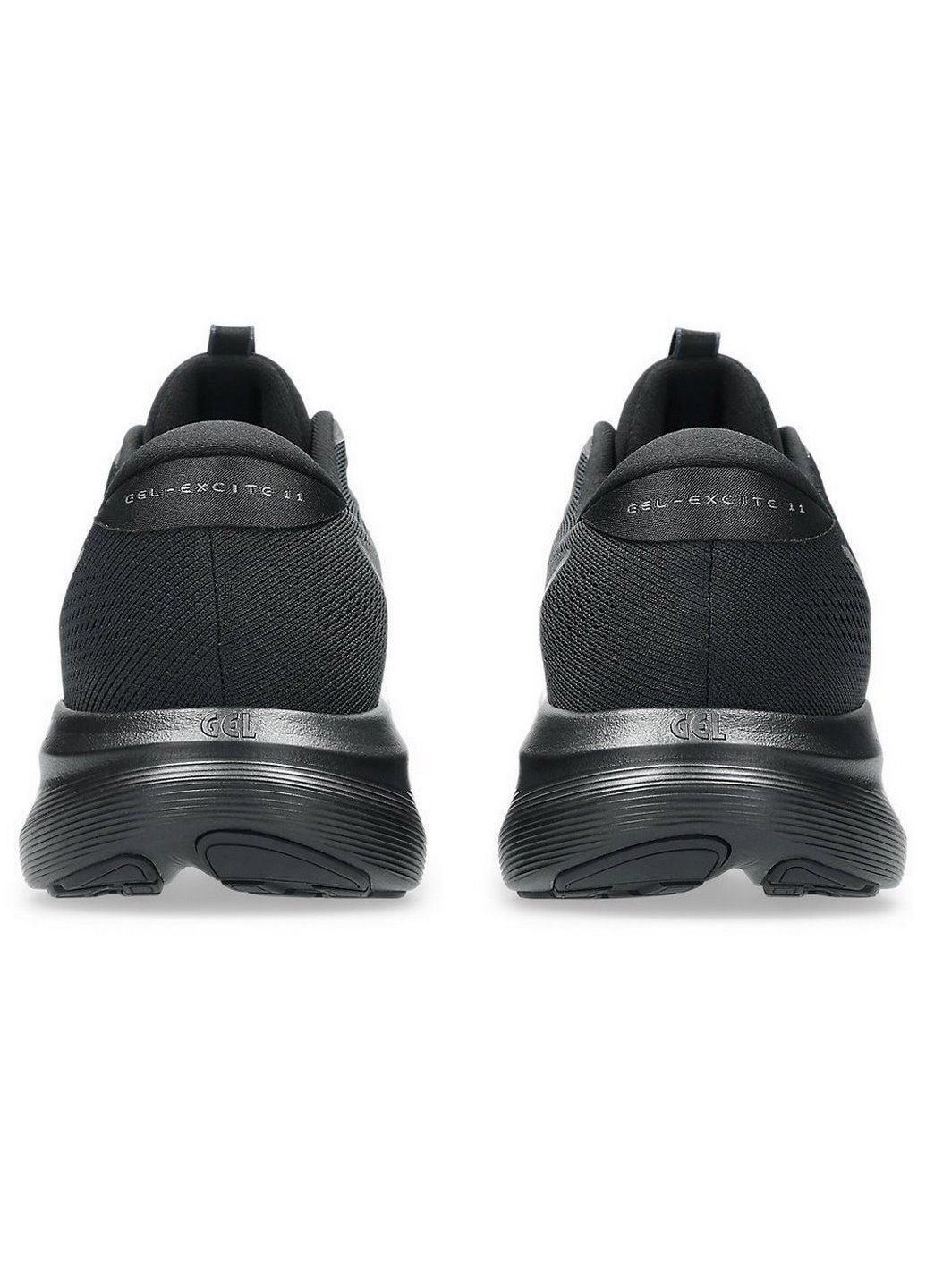 Черные демисезонные мужские беговые кроссовки gel-excite 11 1011c080-002 Asics