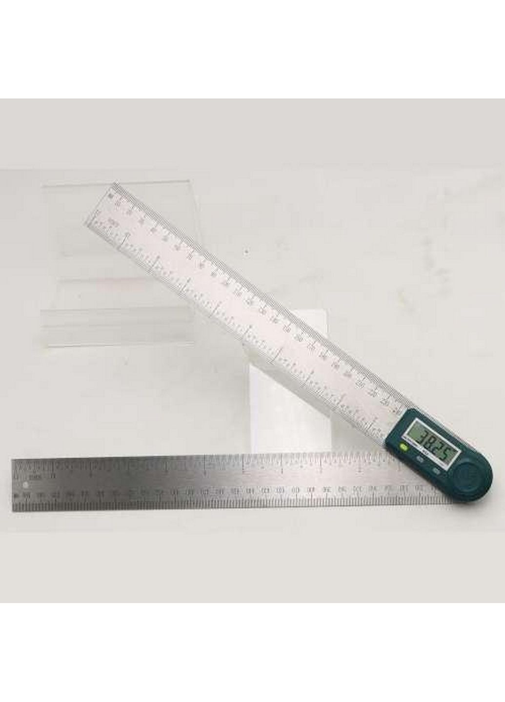 Угломер (прибор для измерения углов) электронный с линейкой 300 мм No Brand (279322768)