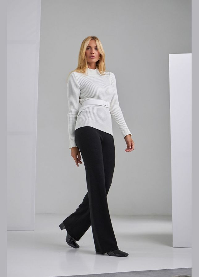 Базовый джемпер связан вертикальным рисунком (2707) Triko Bakh (334710709)