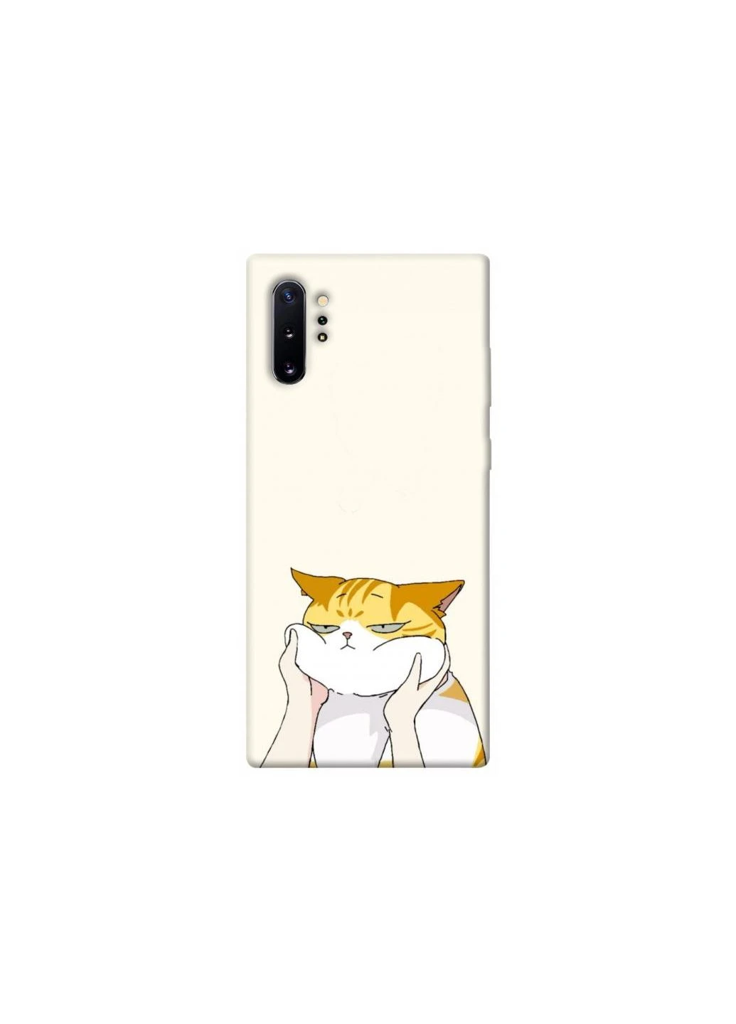 Чехол на Samsung Galaxy Note 10 Plus Cat bun Frontalka (353331050)