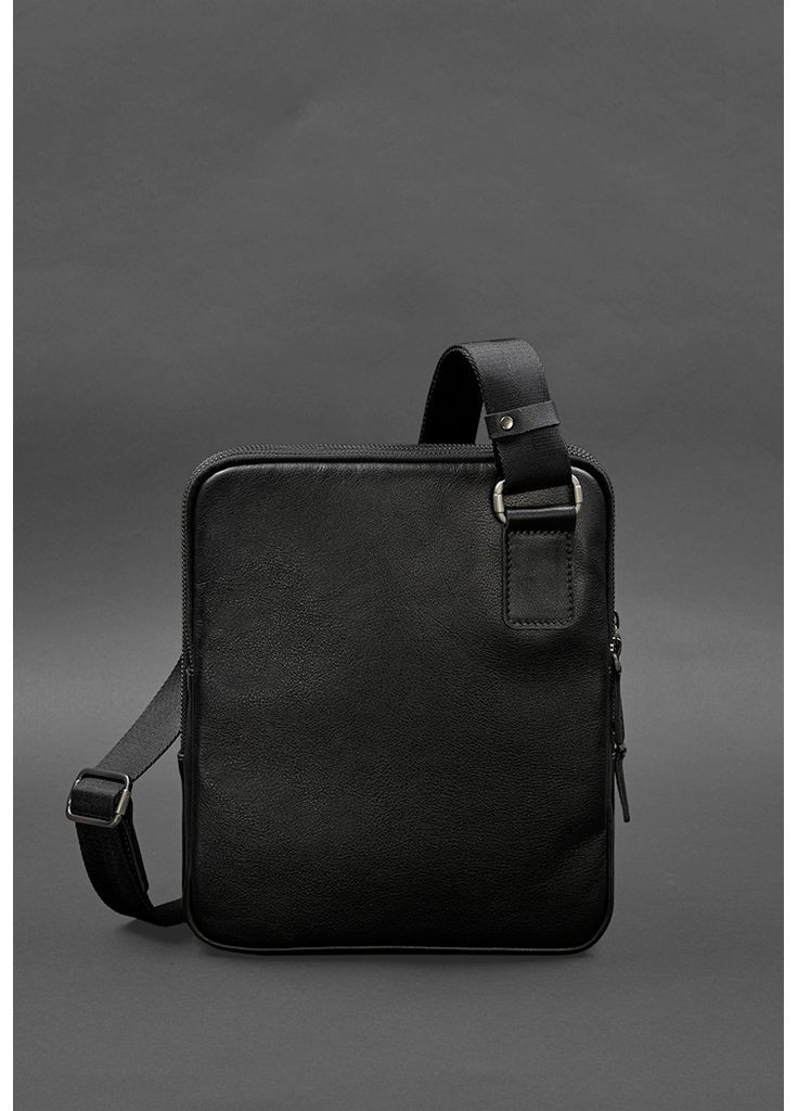 Мужская кожаная сумка-мессенджер 3 молнии BlankNote (348359126)