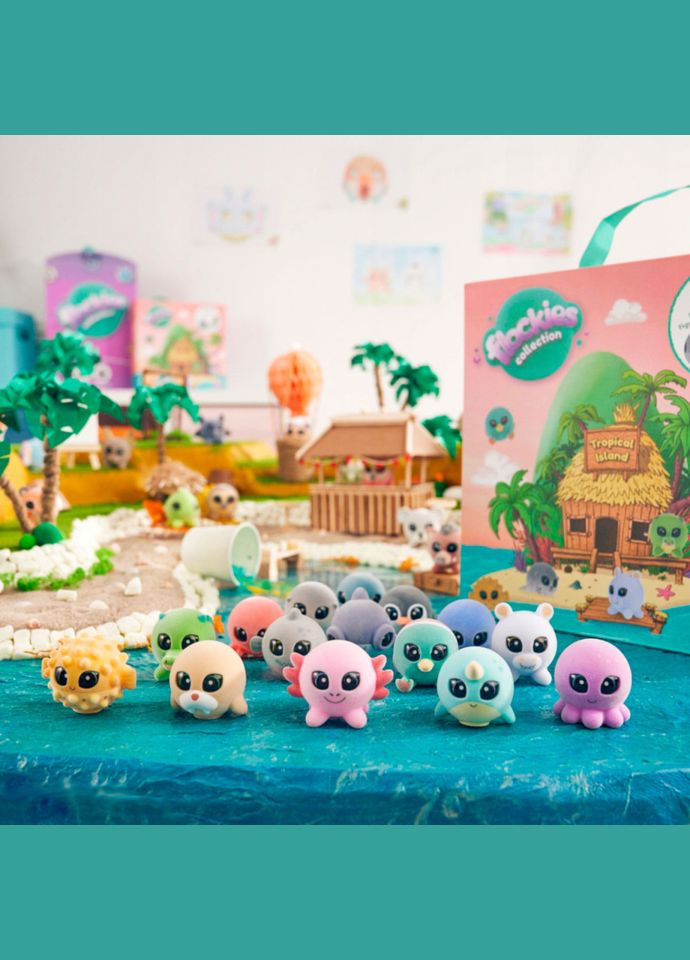 Коллекционная игрушкафигурка Бигемотика Ганна S2 FLO0412 Flockies (315760527)