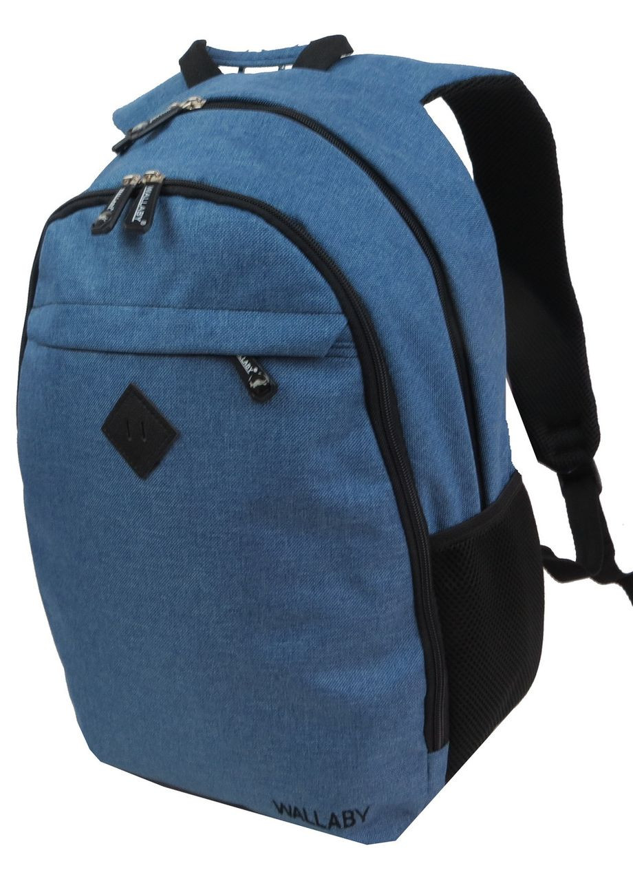 Городской рюкзак 1474 16L Синий Wallaby (297642912)