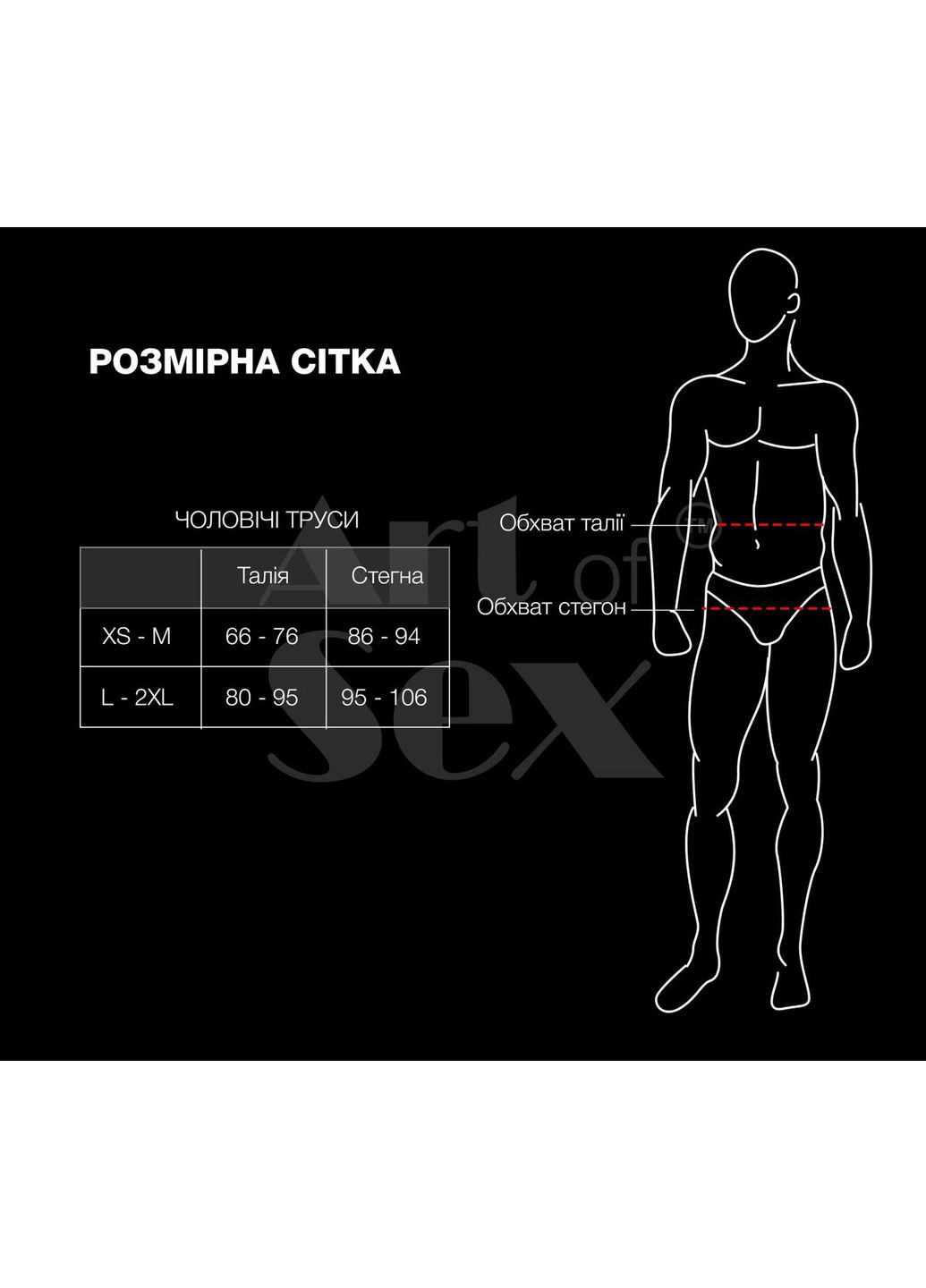 Черный демисезонный мужские трусики xs-2xl с силиконовой анальной пробкой art of sex - sexy panties plug size s black No Brand