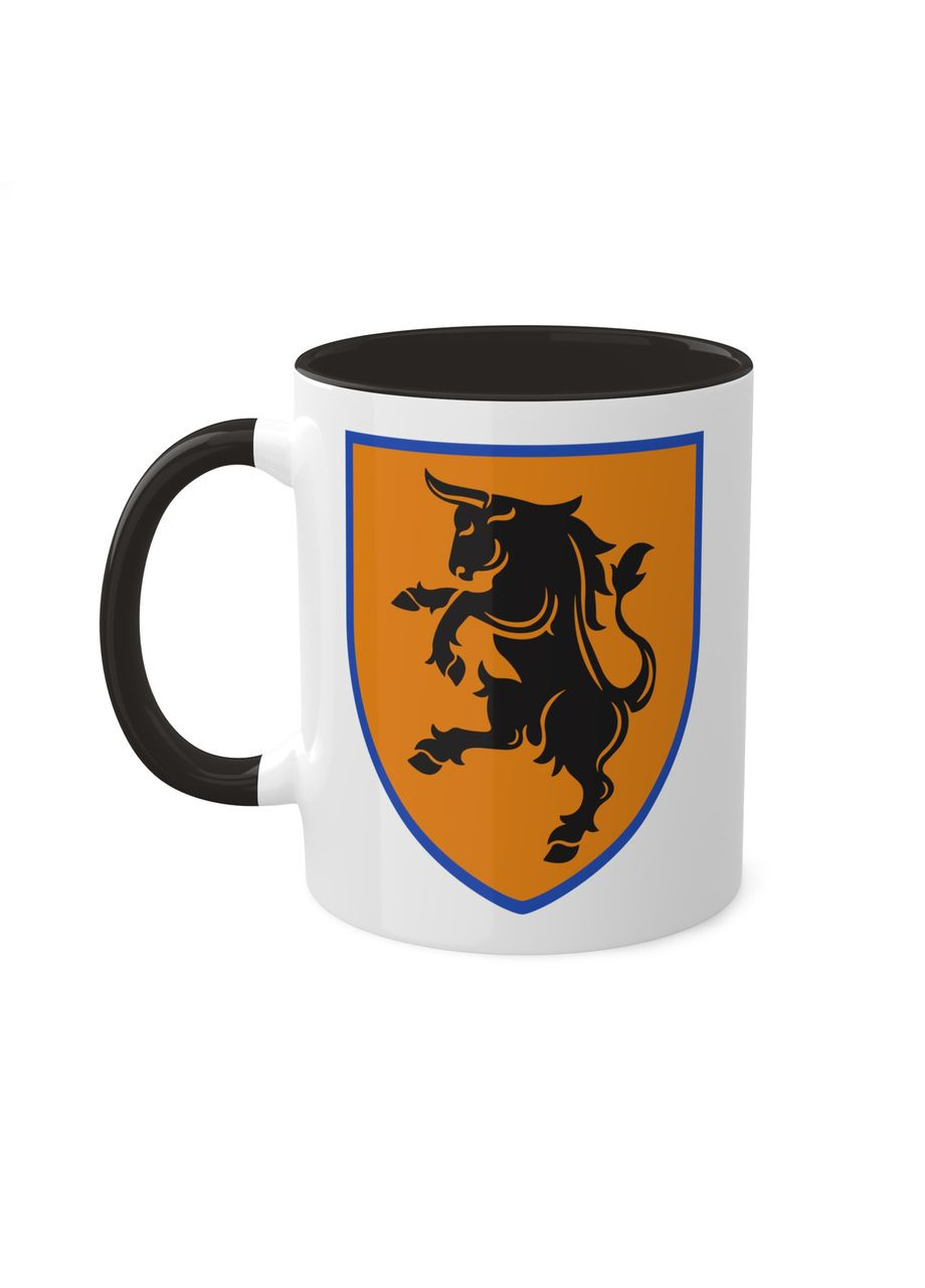 Чашка з шевроном "43-тя окрема механізована бригада" No Brand (368671814)