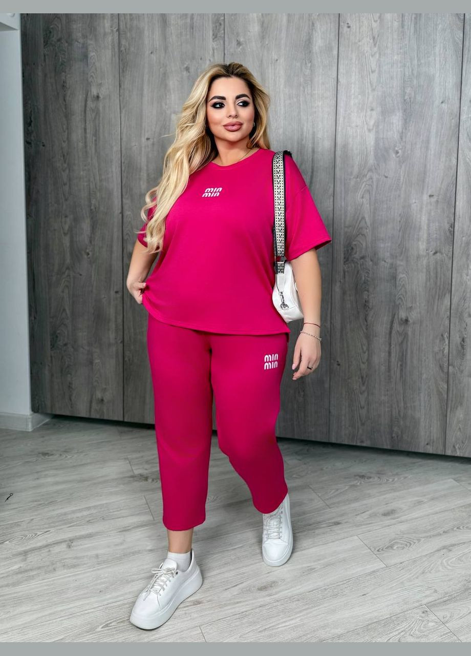 Жіночий костюм вільна кофта з укороченими штанами/бриджами Style Point (334101192)