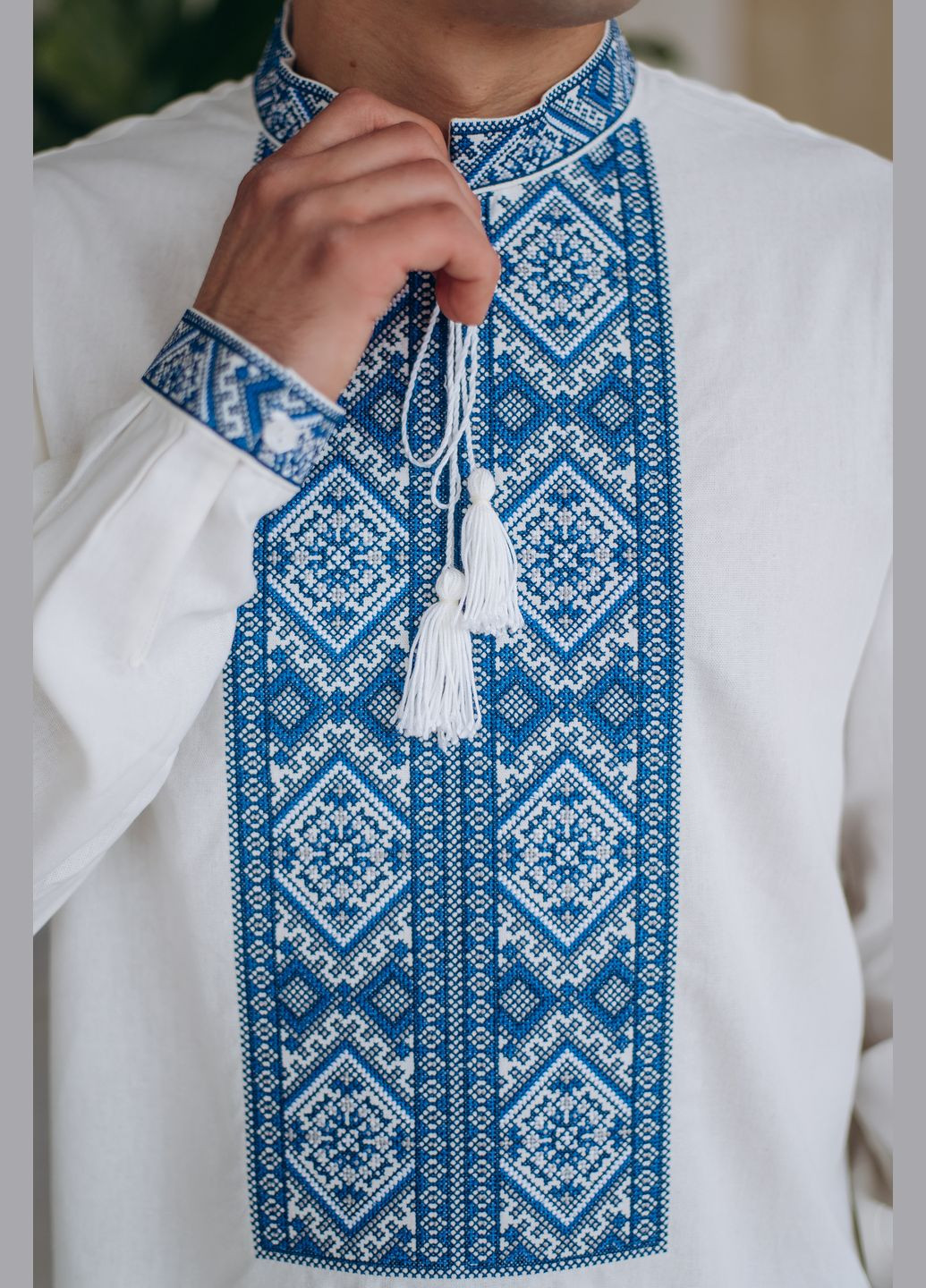 Белая вышиванка MOTYV (297673788)