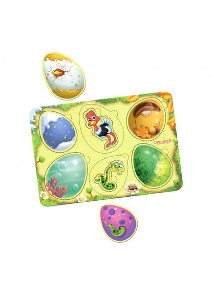 Пазл-сортер "Хто в яйці?" (mini) Ань-Янь (339100926)