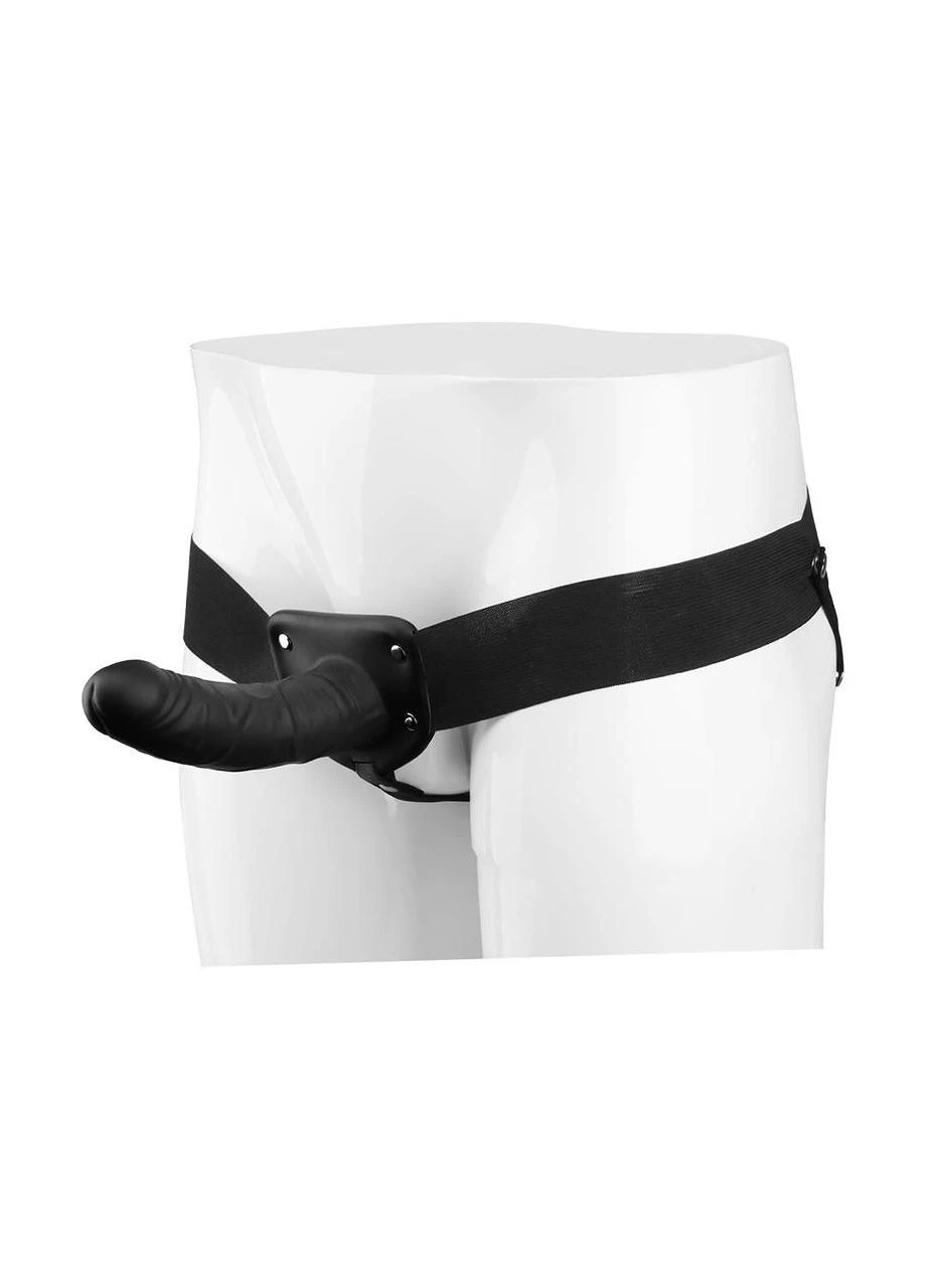 Страпон-фаллопротез BLAZE VIBRATING HOLLOW STRAP-ON Dreamtoys (383116174)