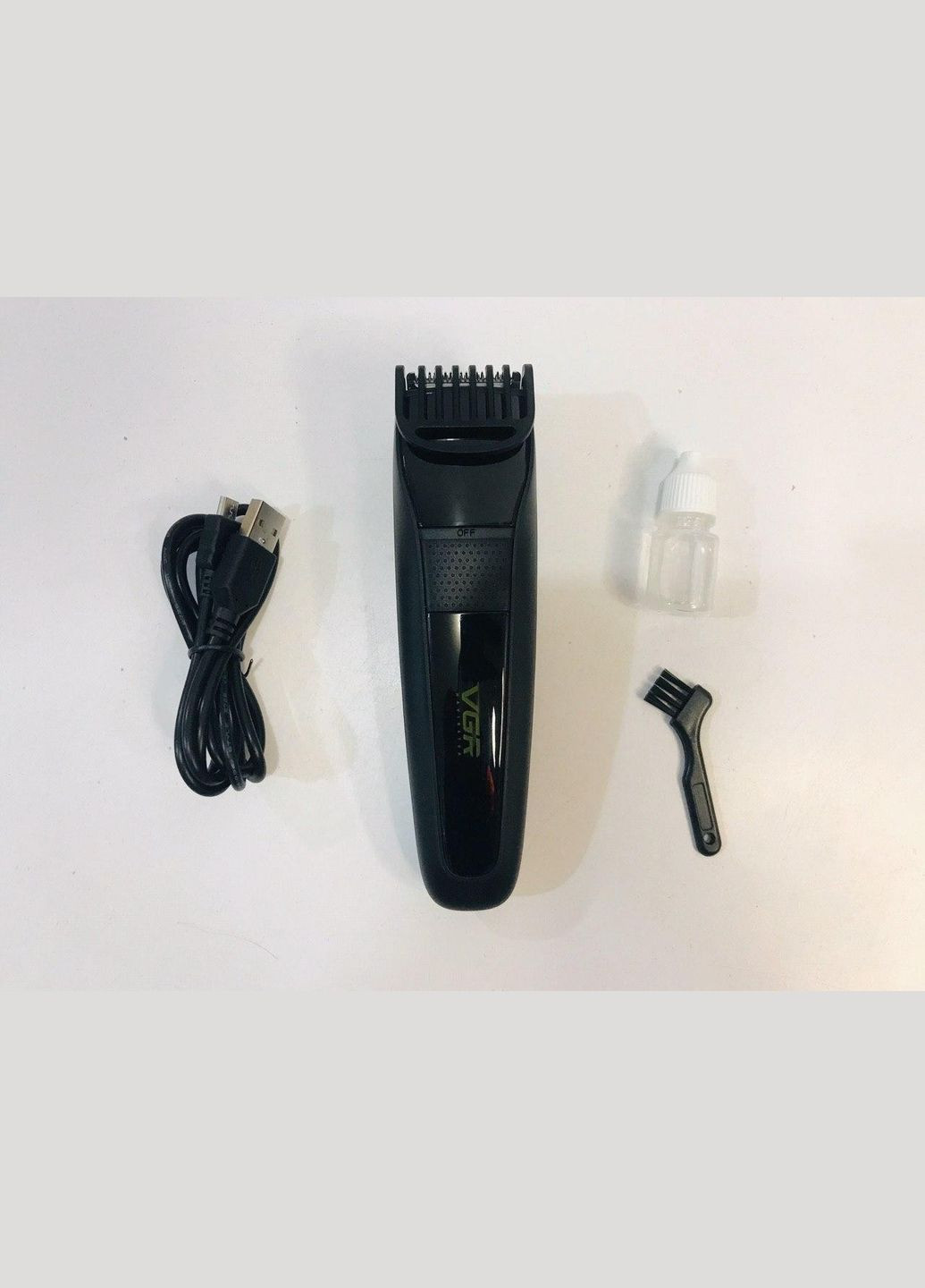 Аккумуляторный мужской триммер V-015 для бороды усов и тела машинка для стрижки VGR (297331658)
