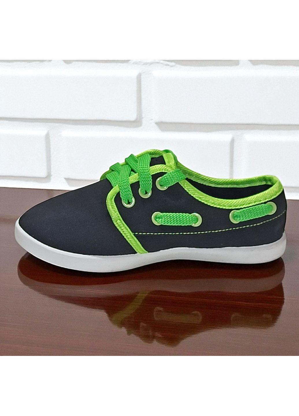 Черные текстильные кеди для мальчика в школу Леопард