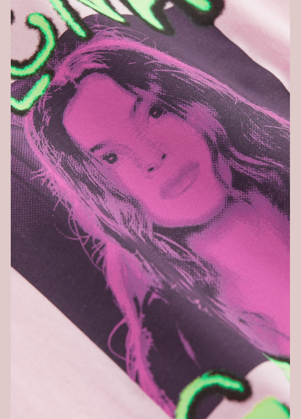 Світло-рожева літня футболка H&M