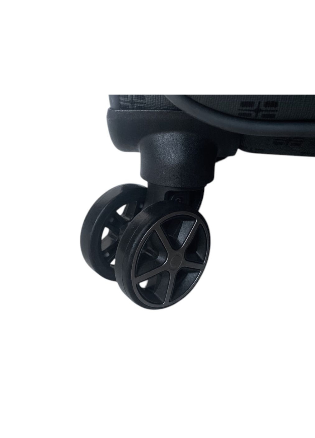 Чемодан средний M тканевый 39204 62+12 л поливинилхлорид Серый Snowball (327792590)