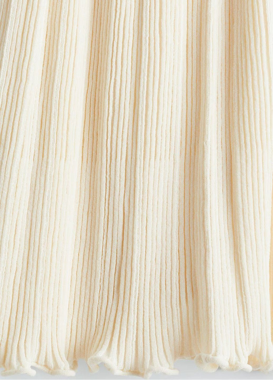 Молочна кежуал сукня H&M однотонна