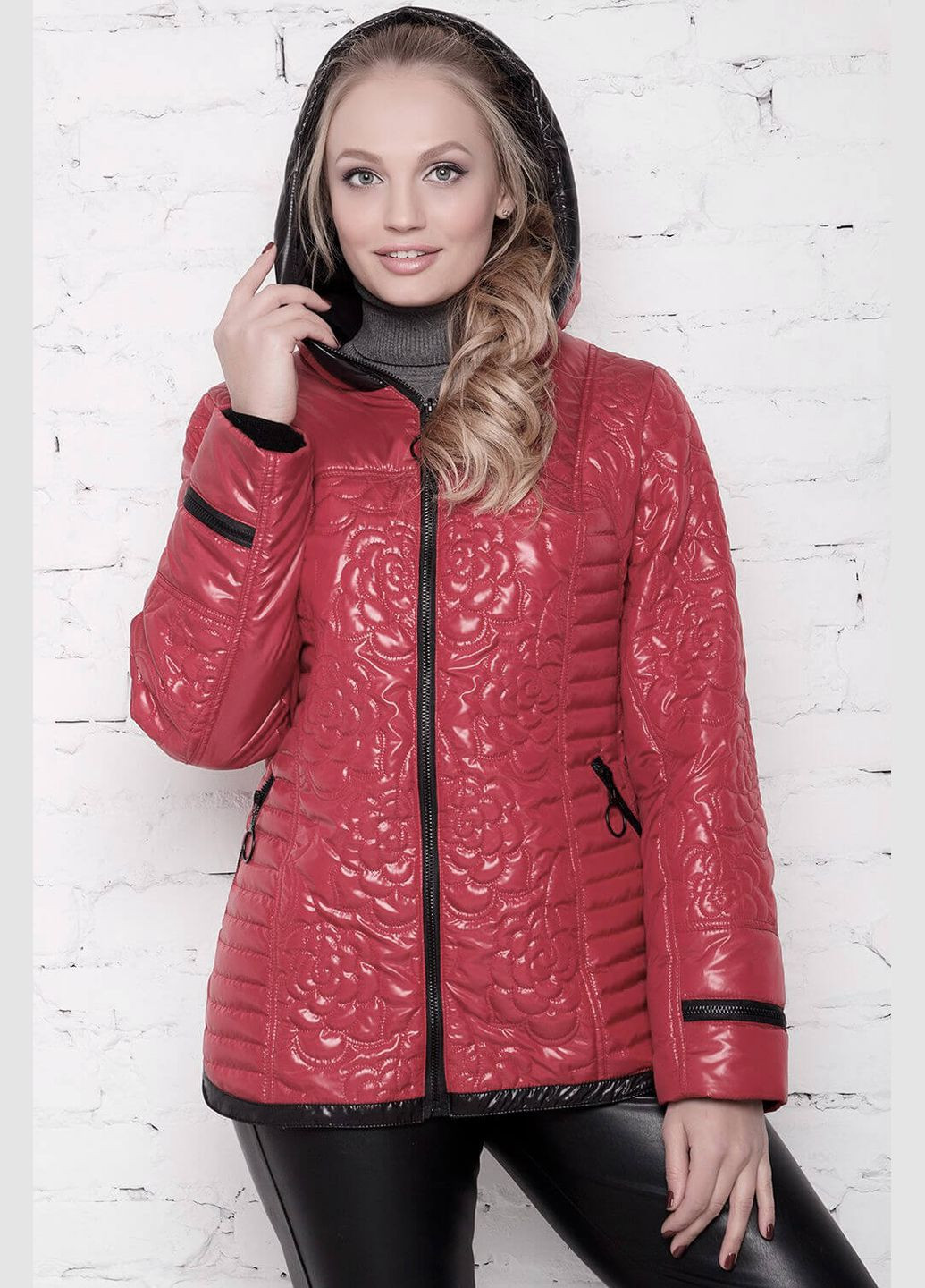 Красная куртка мишель (01027-blue54) MioRichi