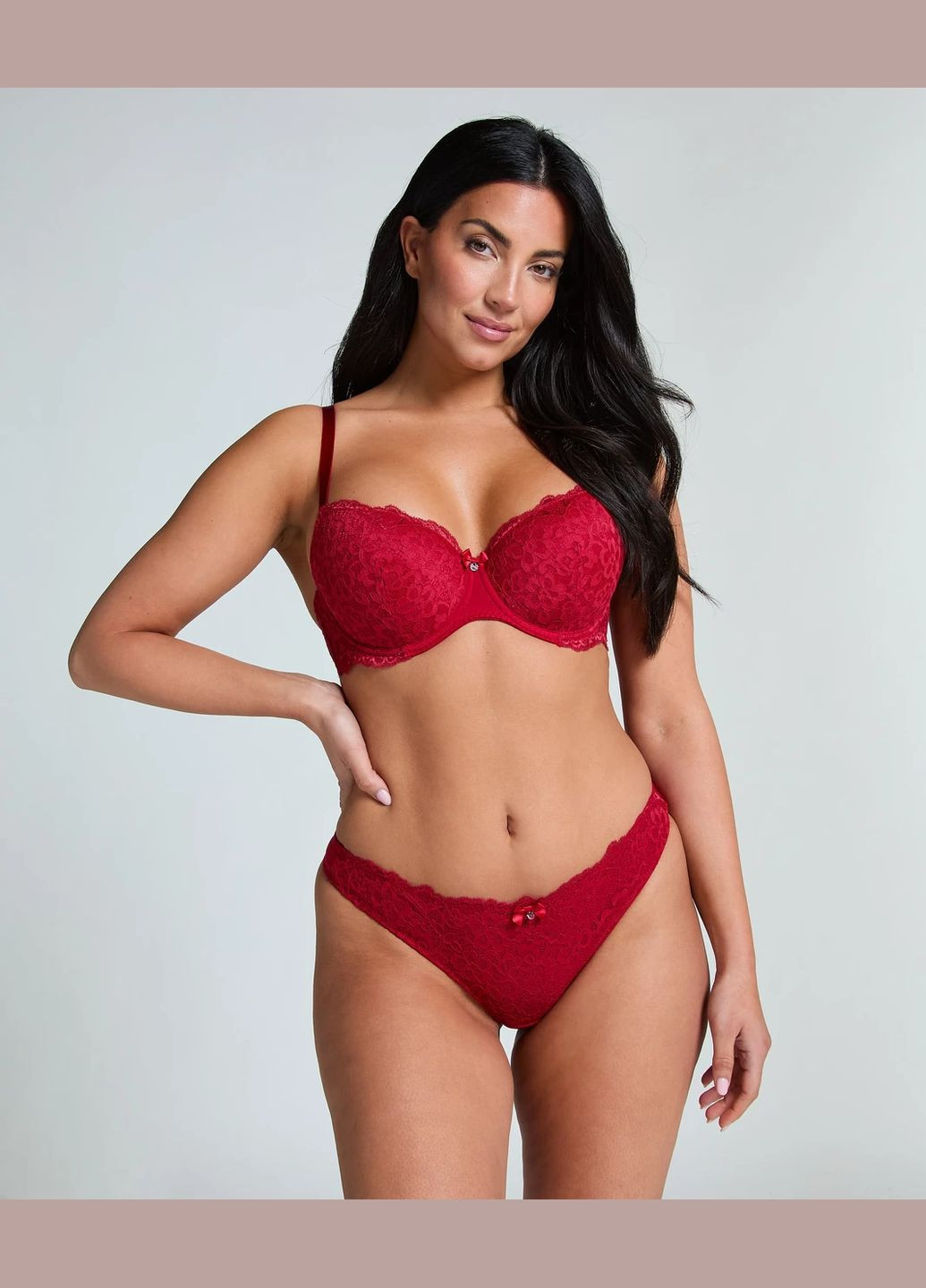 Трусики жіночі Marine String червоні XL Hunkemoller (342098372)