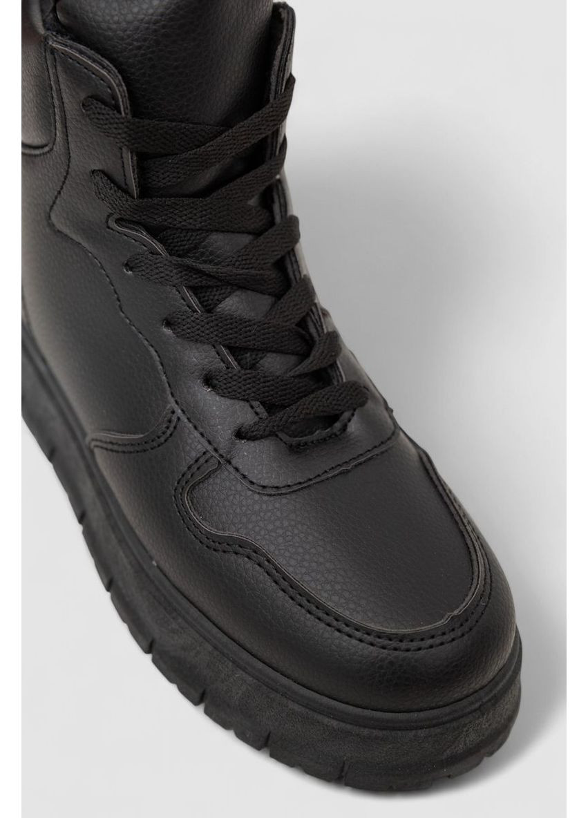 Кросівки жіночі зимові на хутрі,, 248RBL5 Ager чорні всесезони (368375698)