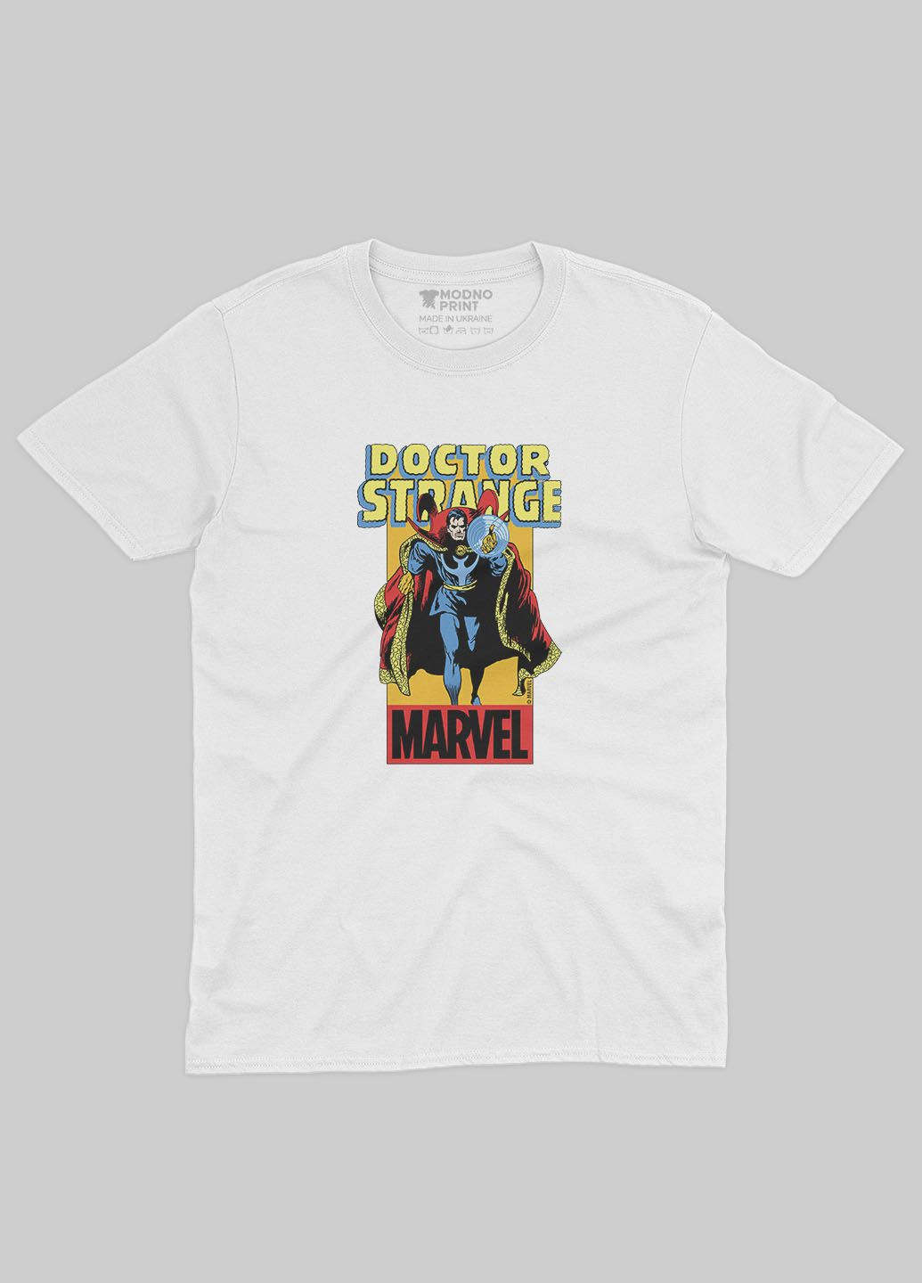 Жіноча футболка ODNO з принтом супергероя - Доктор Стрендж M (TS001-1-WHI-006-020-003-F) Modno - (292119193)