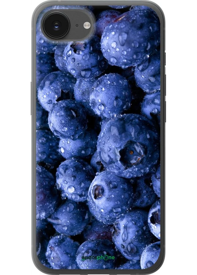 Чехол на iPhone SE 4 Голубика "4459u-3652-70447" Endorphone (387697345)