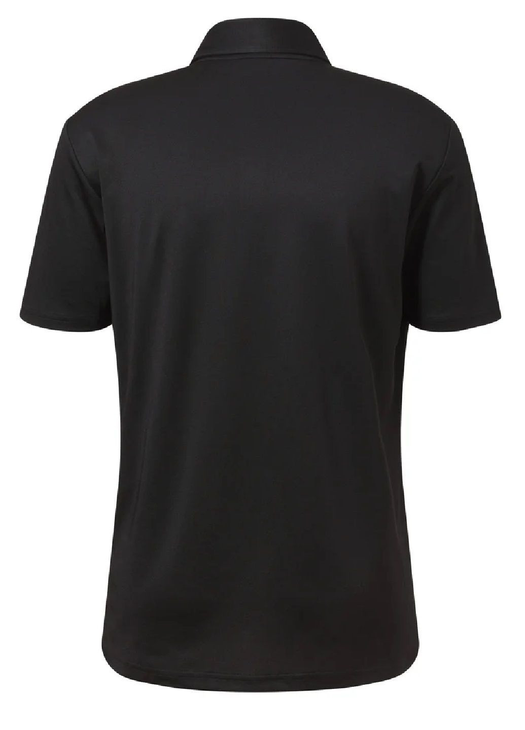 Черная рубашка-поло функциональная с коротким рукавом Crivit
