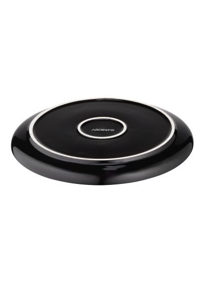 Тарілка (AR2920AB) Ardesto Andria, 20.1см, кераміка, синьо-сірий (366649950)