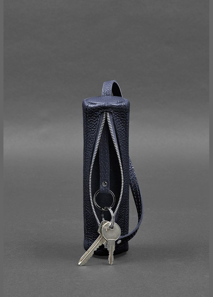 Шкіряна ключниця 3.1 Тубус XL Синя (A-028130) BlankNote (330144398)