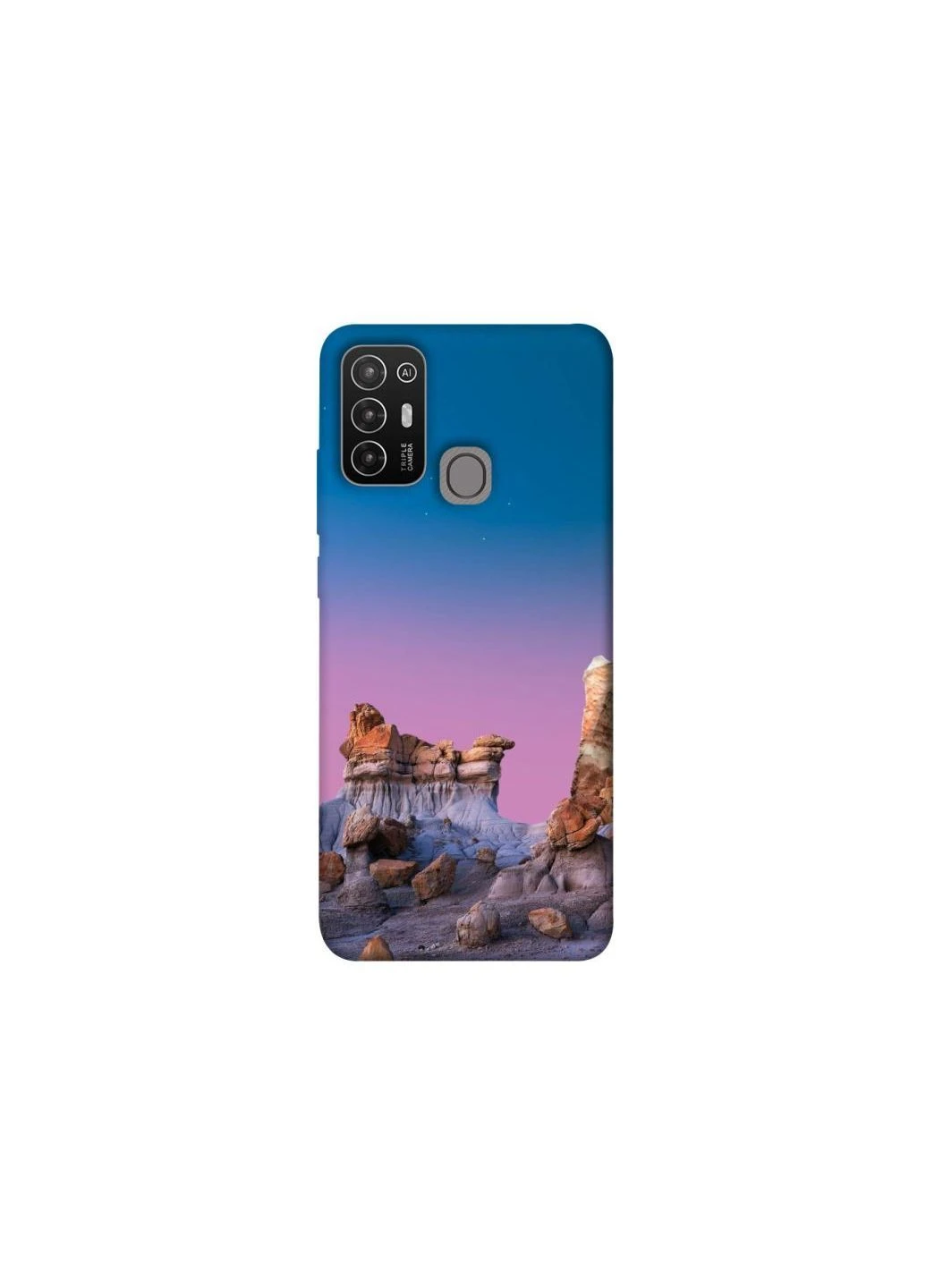 Чехол на ZTE Blade A52 Mountain v7 Frontalka (381131937)