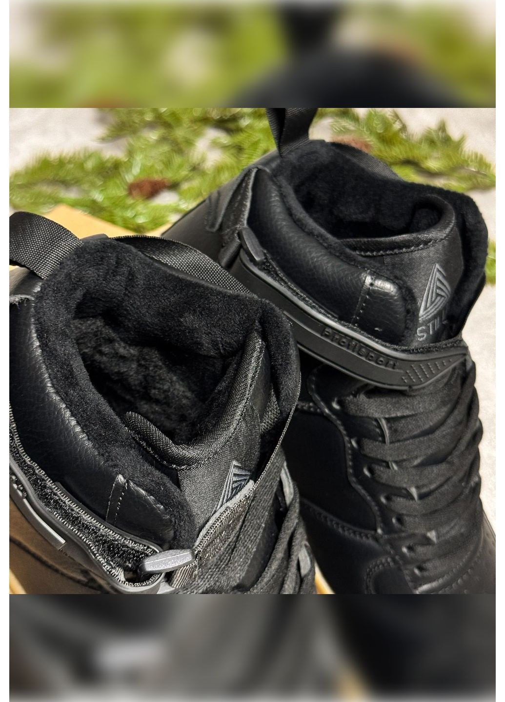 Чорні Зимовий кросівки чоловічі зимові Stilli