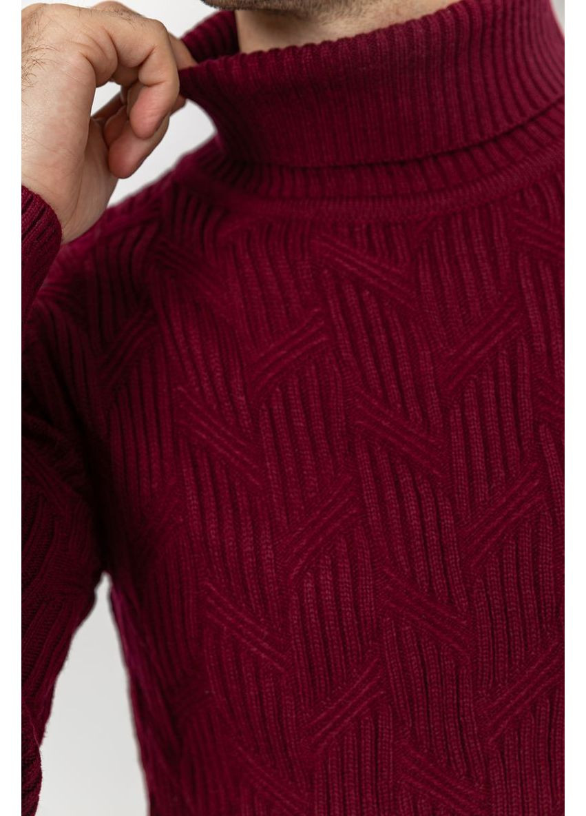 Бордовий демісезонний светр чоловічий,, 161r1034 Ager