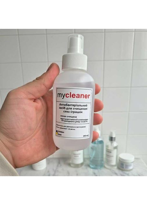 Антибактериальный спрей для очистки секс-игрушек «MyCleaner» — 200 мл No Brand (368892573)