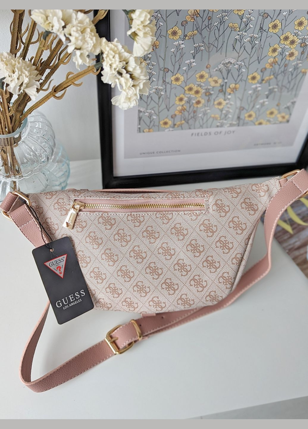 Жіноча бананка Гесс ЛЮКС (рожевий колір) No Brand (318304986)