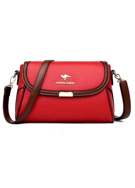 Жіноча шкіряна сумка через плече з ремінцем Зелена 27х17х11 см No Brand (322784983)