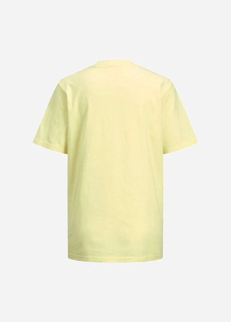 Футболка basic,жовтий з принтом,JJXX Jack & Jones - (268565474)